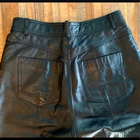 Vintage real leather pants - Picture 5 of 6